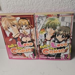Fall in Love Like a Comic Mangas Vol 1 & 2 SET